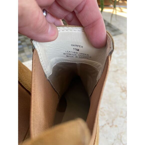 Matisse Harper Tan Leather Ankle Boots 9 - Women | Color: Beige camel brown  | S - Picture 4 of 9